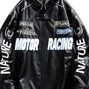 Black Racing Jacket
